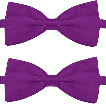 KOOLMOX Purple Dog Bow Ties Large Dogs, Adjustable Dog Collar Bow Tie by Koolmox