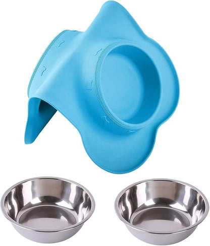Hubulk Pet Dog Bowls 2 Stainless Steel Dog Bowl - Image 7