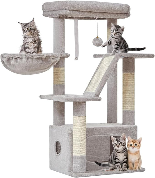 Taoqimiao Cat Tree, 38.2-Inch Cat Tower by Taoqimiao