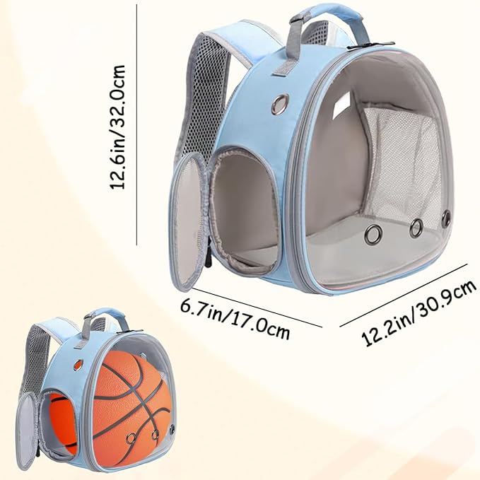 Guinea Pig Backpack, Space Capsule Bubble Window Small Animal Backpack - Image 2