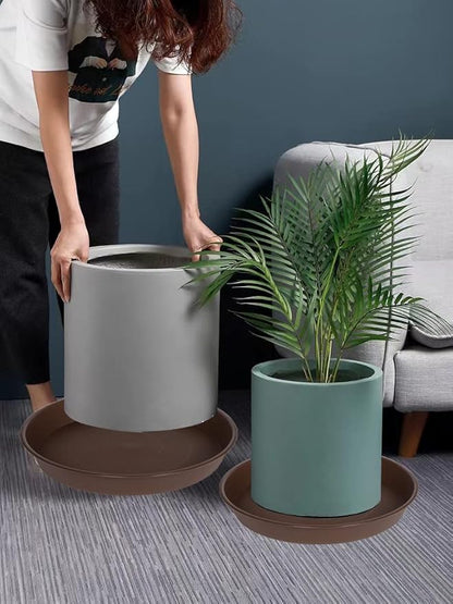 4 Pack of 14 inch Plant Saucer, Heavy Duty Round Plant Trays - Image 5