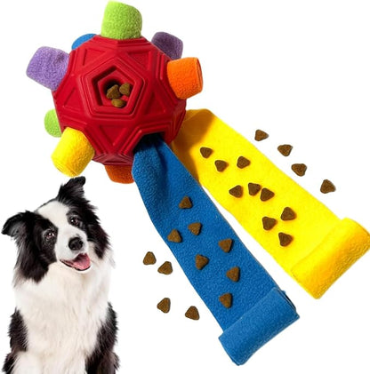 Snuffle Ball for Dog Toys Unbreakable Upgrade Ball Interactive Toy Foraging by CIIVURR
