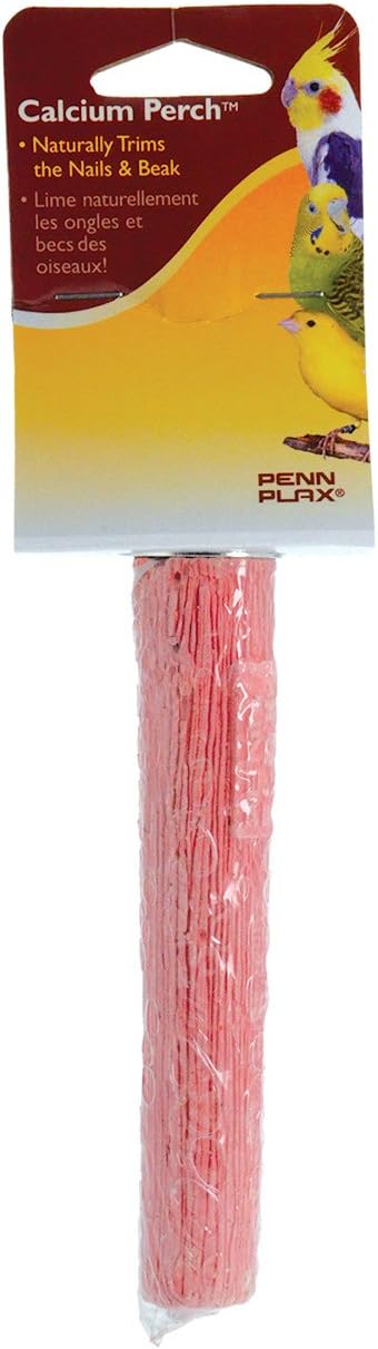 Penn-Plax Bird-Life Calcium Trimmer-Perch, Naturally Trims Nails & Beak by Penn-Plax
