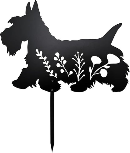 Dog Garden Stake by Unknown