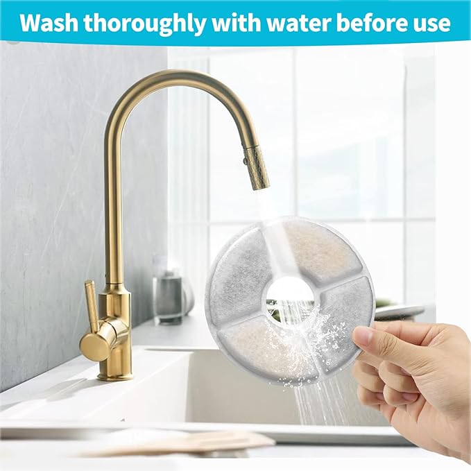 Cat Water Fountain Filter, 81 oz/2.4 L Automatic Pet Water Dispenser Cat - Image 5