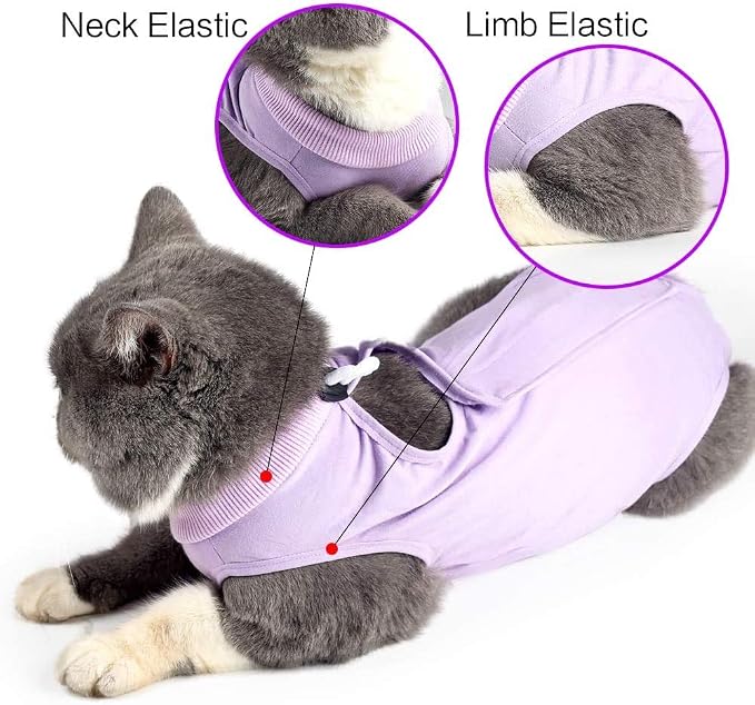 Cat Surgery Recovery Suit Cat Onesie - Image 3