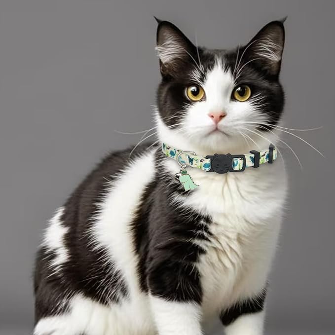 Cat Collar Breakaway, 2 Pack Cotton Cats Collars - Image 3