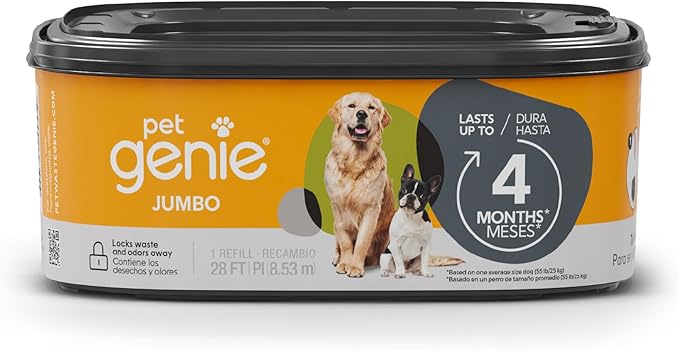 Pet Genie – Jumbo refill 1-pack – Up to 4 months of supply by PetGenieUSA