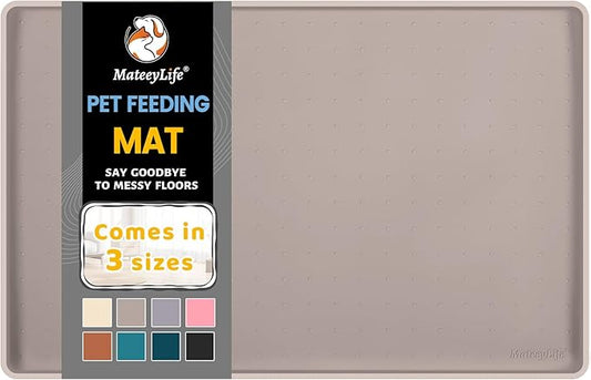 MateeyLife Silicone Cat & Dog Food Mat by MateeyLife