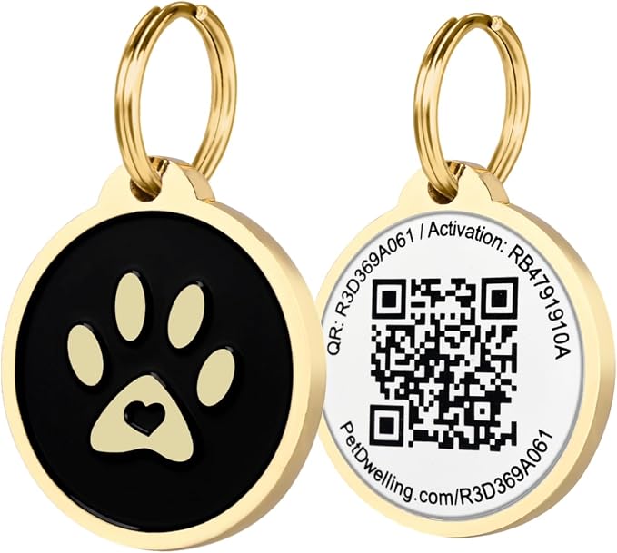 Pet Dwelling QR Code Pet ID Tag – Smart Dog & Cat ID Tags - Image 8