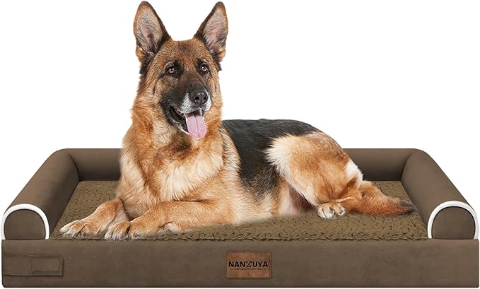 Large Dog Bed Orthopedic Washable: Extra Large Sized Beds by Nanuya