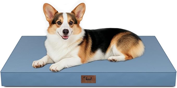 Large Outdoor All Weather Dog Bed, Waterproof Pet Bed by TailStories