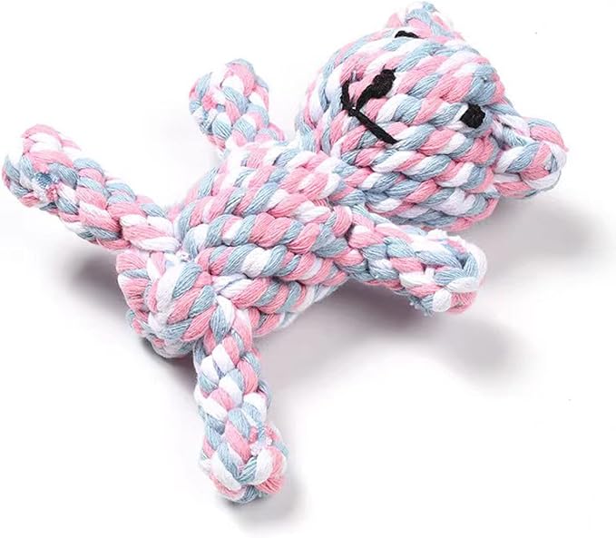 Dog Toys Puppy Teething Chew Toys, Pet Chew Toy Cat Chew Toy, Safe Braided Rope - Image 2
