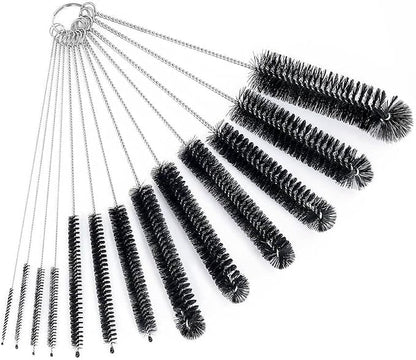 CiaraQ Bottle Cleaning Brushes, 8 Inch Nylon Tube Brush Set, Cleaner by CiaraQ