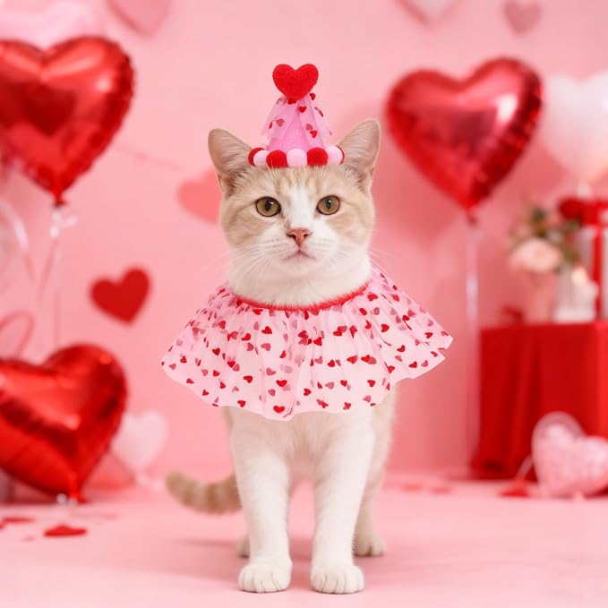 SCENEREAL Valentine's Day Cat Costume - Image 7
