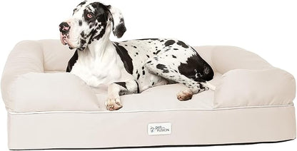 PetFusion Ultimate Dog Bed, Orthopedic Memory Foam, Medium Firmness Pillow by PetFusion