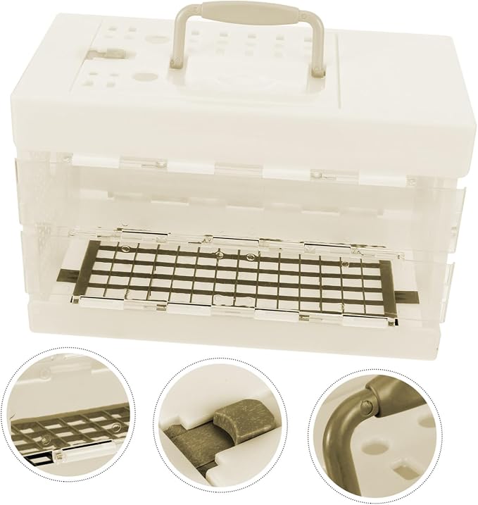 HANABASS Bird Travel Carrier Small Bird Cage - Image 9