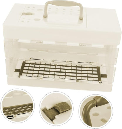 HANABASS Bird Travel Carrier Small Bird Cage - Image 9