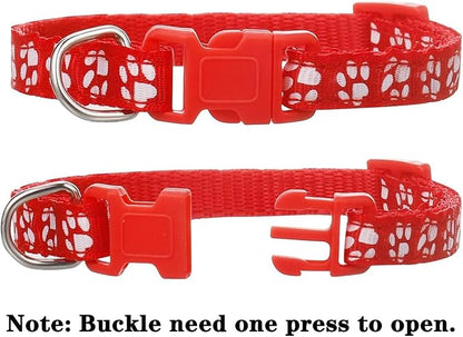 12 Pack Puppy Collars for Litter, Adjustable Puppy ID Collars Soft Nylon - Image 3