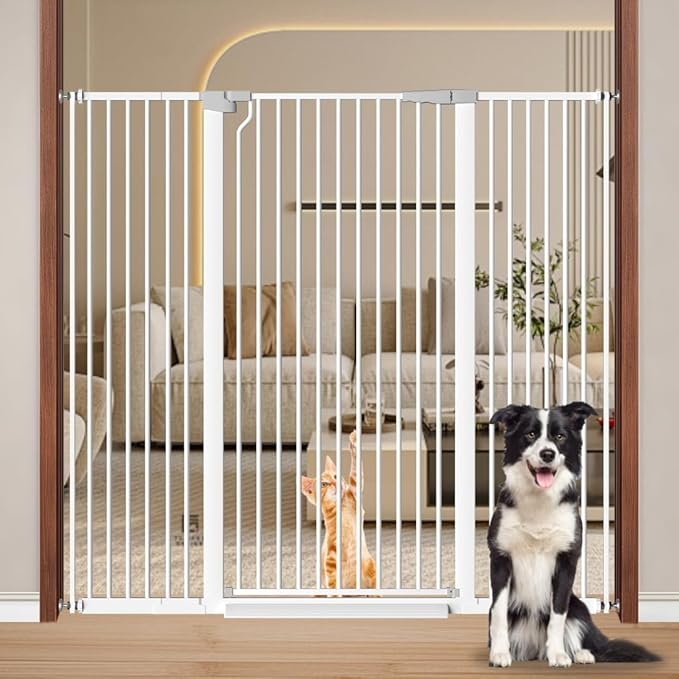 Fairy Baby 51.18" Extra Tall Pet Gate by FairyBaby