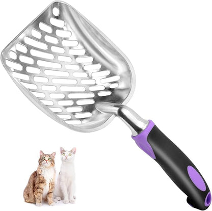 Cat Litter Scoop-Metal Cat Scooper-Long Handle Scoop, Cat Scooper-Poop by Apidgrowth