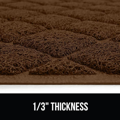GORILLA GRIP Cat Litter Box Mat, Water Resistant, US Designed Kitty Litter - Image 9