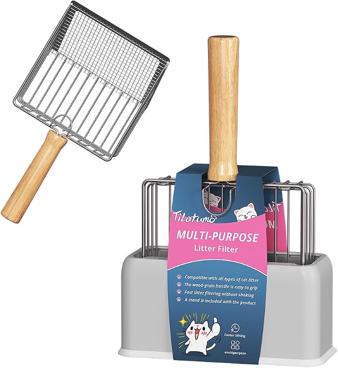Cat Litter Scoo Easy Use Metal Litter Scoop by Unknown