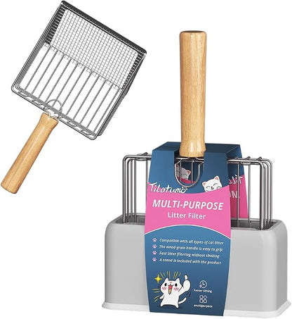 Cat Litter Scoo Easy Use Metal Litter Scoop by Unknown