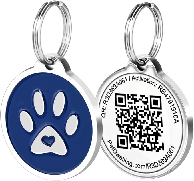Pet Dwelling QR Code Pet ID Tag – Smart Dog & Cat ID Tags - Image 7