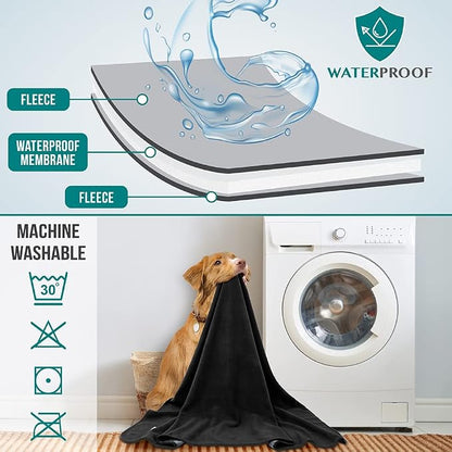 PetAmi Waterproof Pet Blanket Dog Bed Couch Cover - Image 3