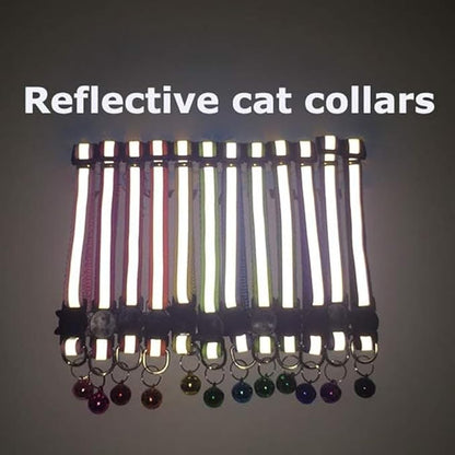 6 Pack Reflective Cat Collar - Image 5