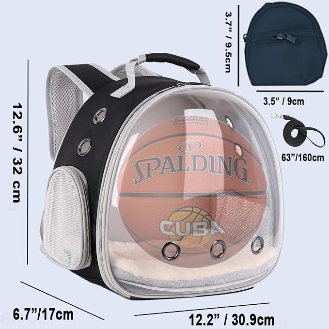 Portable Small Animal Backpack Travel Breathable Pet Carrier Bag Cages - Image 2