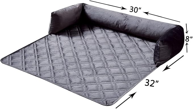 Brilliant Sunshine Premium Calming Dog Bed Mat, Silky Velvet, Removable - Image 3