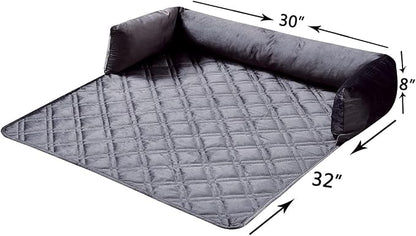 Brilliant Sunshine Premium Calming Dog Bed Mat, Silky Velvet, Removable - Image 3