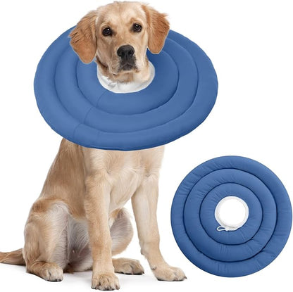 IDOMIK Dog Recovery Collar, Waterproof Soft Dog Cone After Surgery, Comfy by IDOMIK
