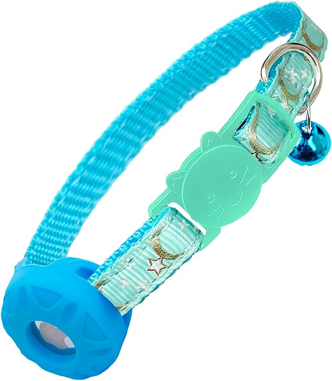 Airtag Cat Collar Breakaway, Safety Kitten Collar by Bencacawinstyle
