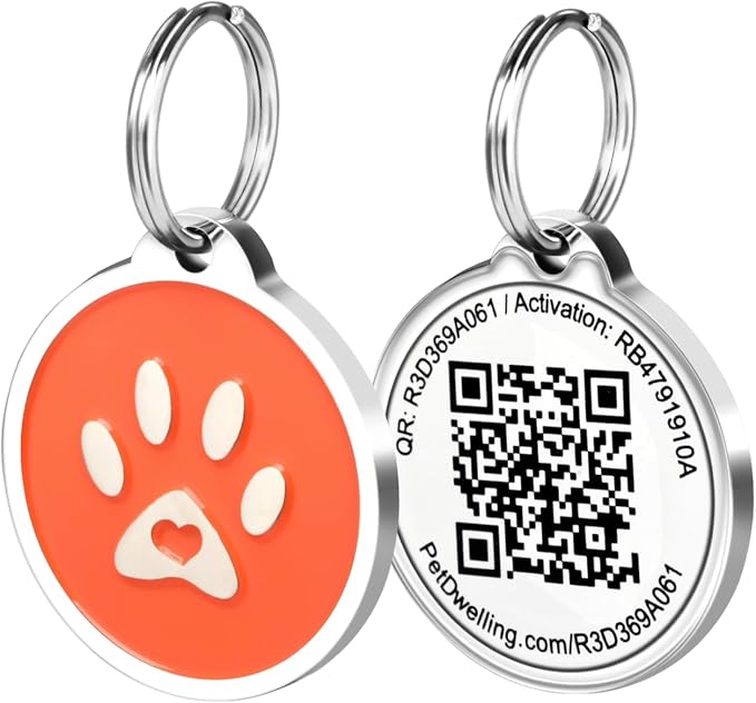 Pet Dwelling QR Code Pet ID Tag – Smart Dog & Cat ID Tags - Image 7