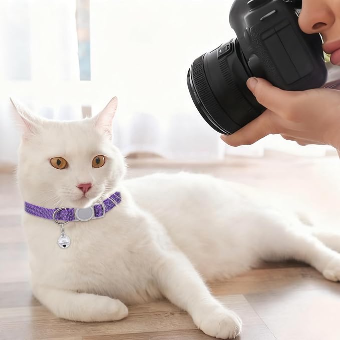 5 Pcs Breakaway Cat Collars, Reflective Cat Collar Small Cats Collar - Image 6