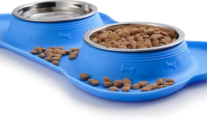 Hubulk Pet Dog Bowls 2 Stainless Steel Dog Bowl - Image 5