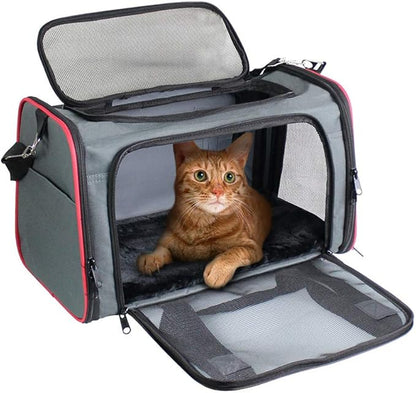 Soft-Sided Kennel Pet Carrier for Small Dogs, Airline Approved Cat Carriers Dog by GOOPAWS