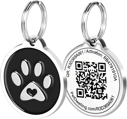 Pet Dwelling QR Code Pet ID Tag – Smart Dog & Cat ID Tags by PetDwellingSmartQRPetIDTags
