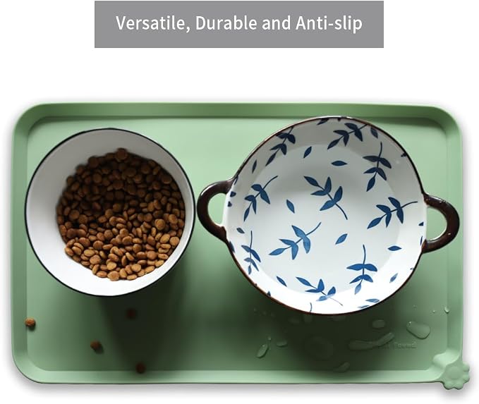 Hoki Found Silicone Non Slip Pet Food Mats - Image 4