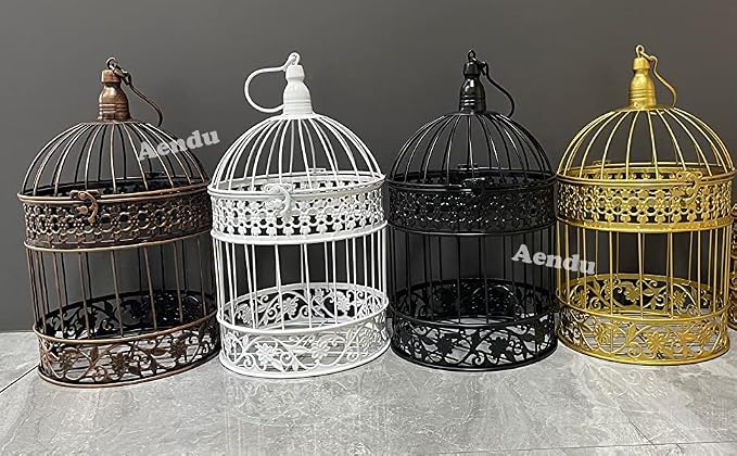 Iron Bird Cage for Wedding Decor and Flower Cage Decor Perfect Props for - Image 6