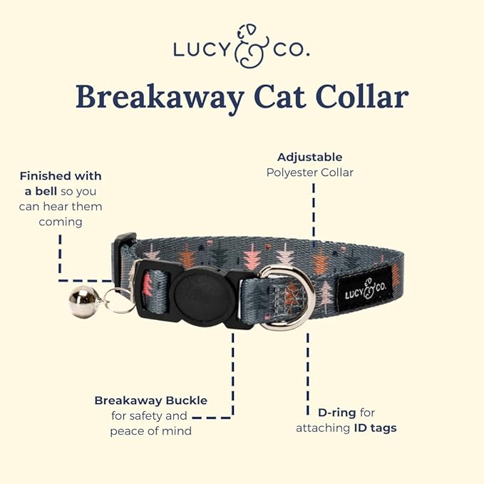 Lucy & Co. Take a Hike Breakaway Cat Collar - Image 2
