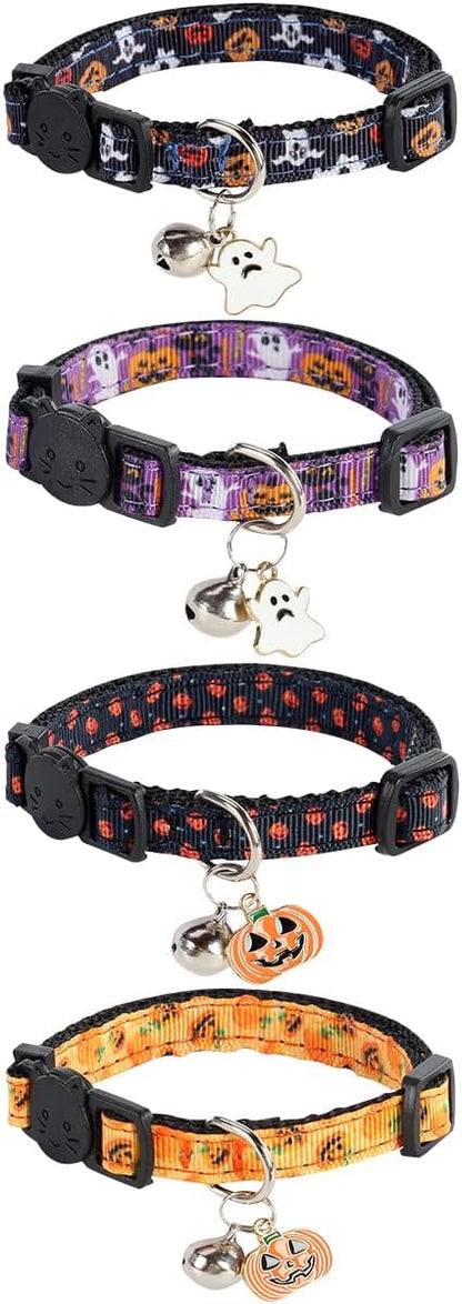 Yizepet Cat Collars with Bells, Breakaway Kitten Collar, Cute Kitty Collar - Image 2