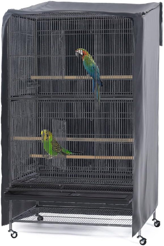 PONY DANCE Pets Product Universal Birdcage Cover Blackout & Breathable Birdcage by PONYDANCE