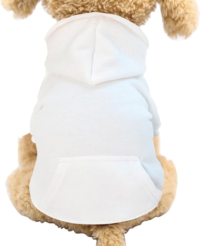 Jecikelon Winter Dog Hoodie Sweatshirts by Jecikelon