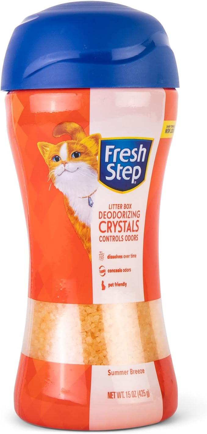 Fresh Step Cat Litter Crystals Deodorizer, Non Toxic Odor Neutralizing Crystals - Image 2