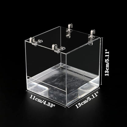 Hanging Bird Bath Cube Bird Bathtub Bath Shower Box Bowl Cage Accessory - Image 7