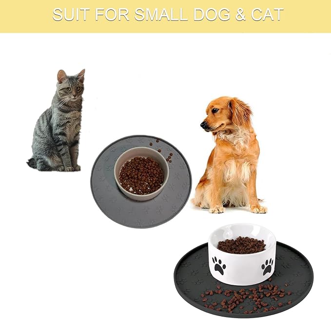Dog Food Mat - Waterproof Silicone Cat Mat - Image 6